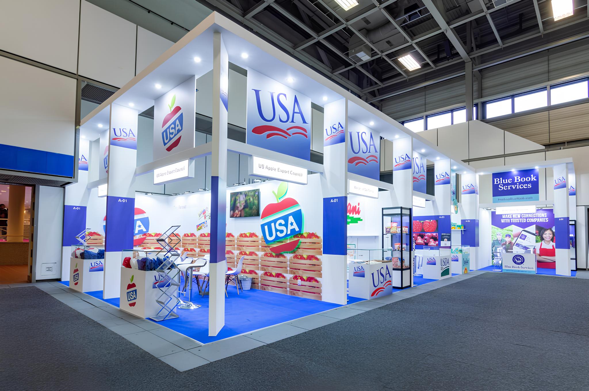 Country Pavilion Exhibition Design USA