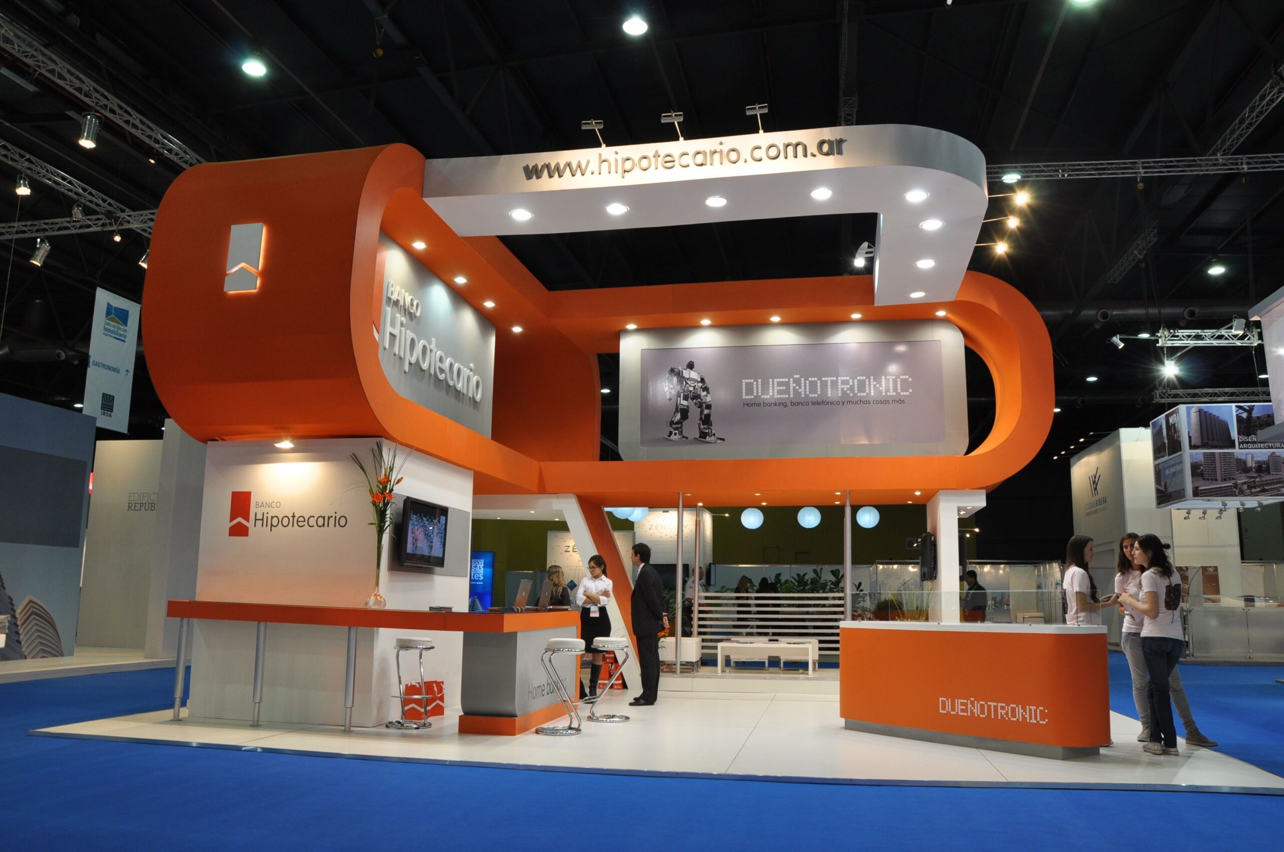Double Decker Booth Design India