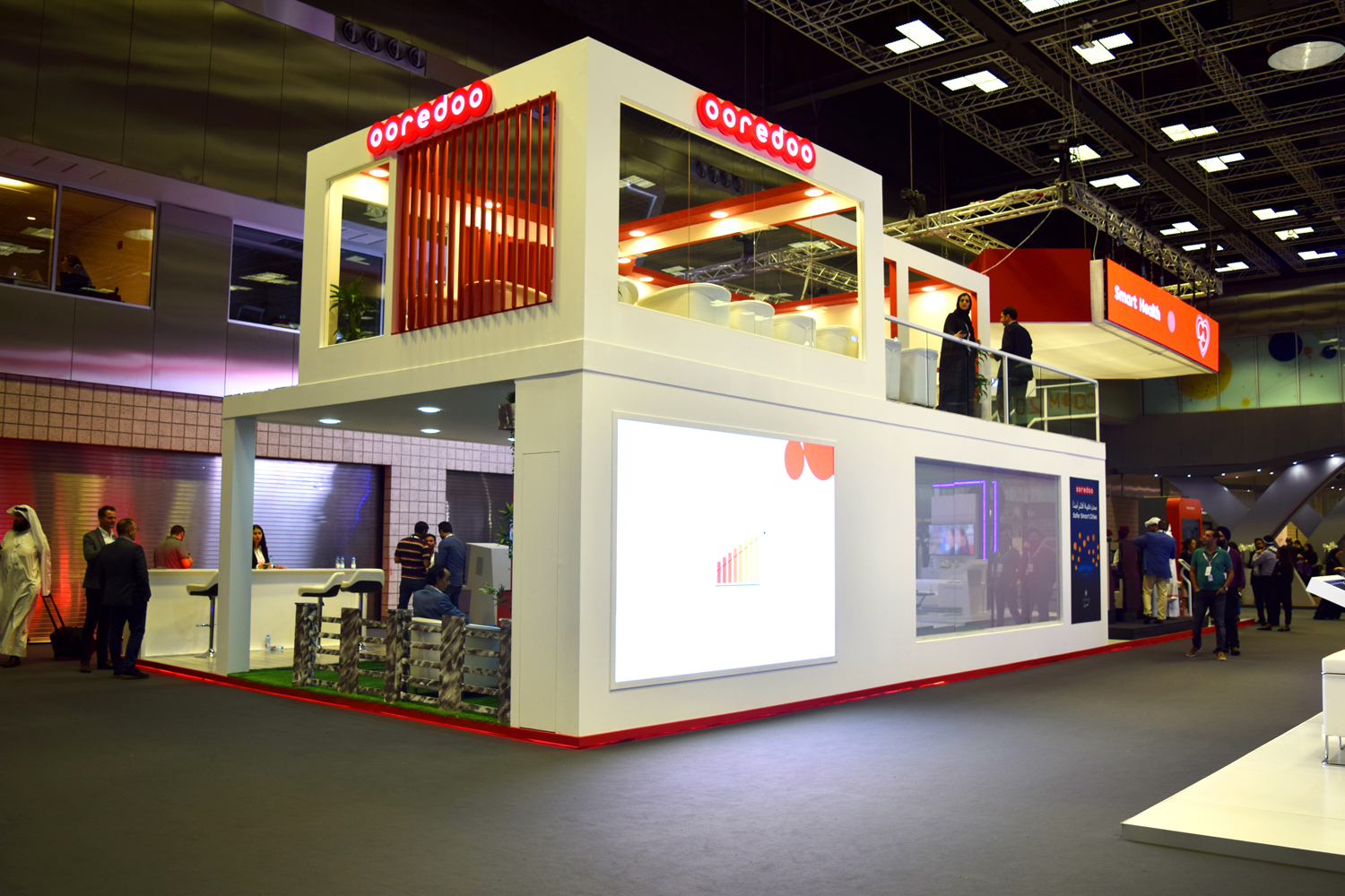 Double Decker Booth Design Italy