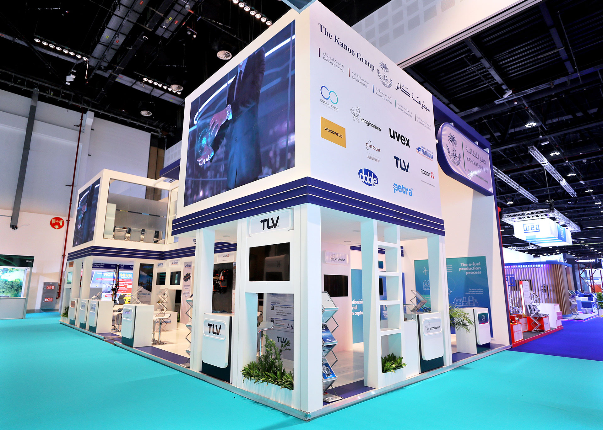 Double Decker Booth Design UAE