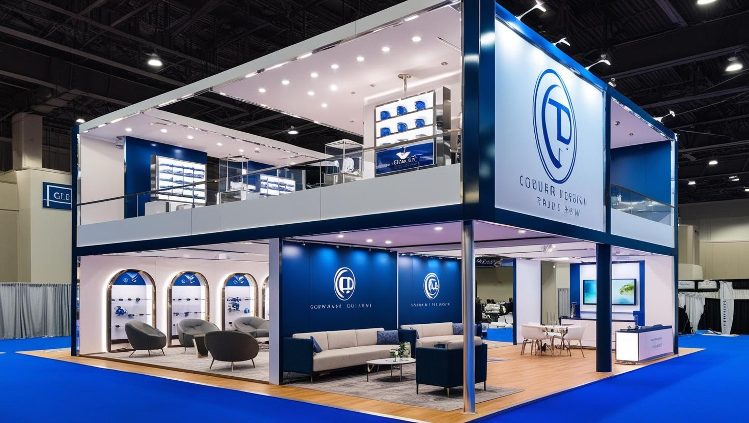 Double Decker Booth Design UK